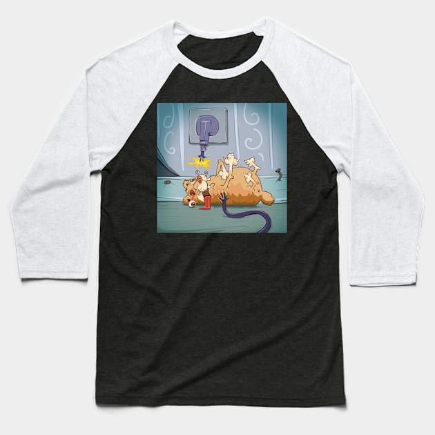 Hamster Baseball T-Shirt by Matross art